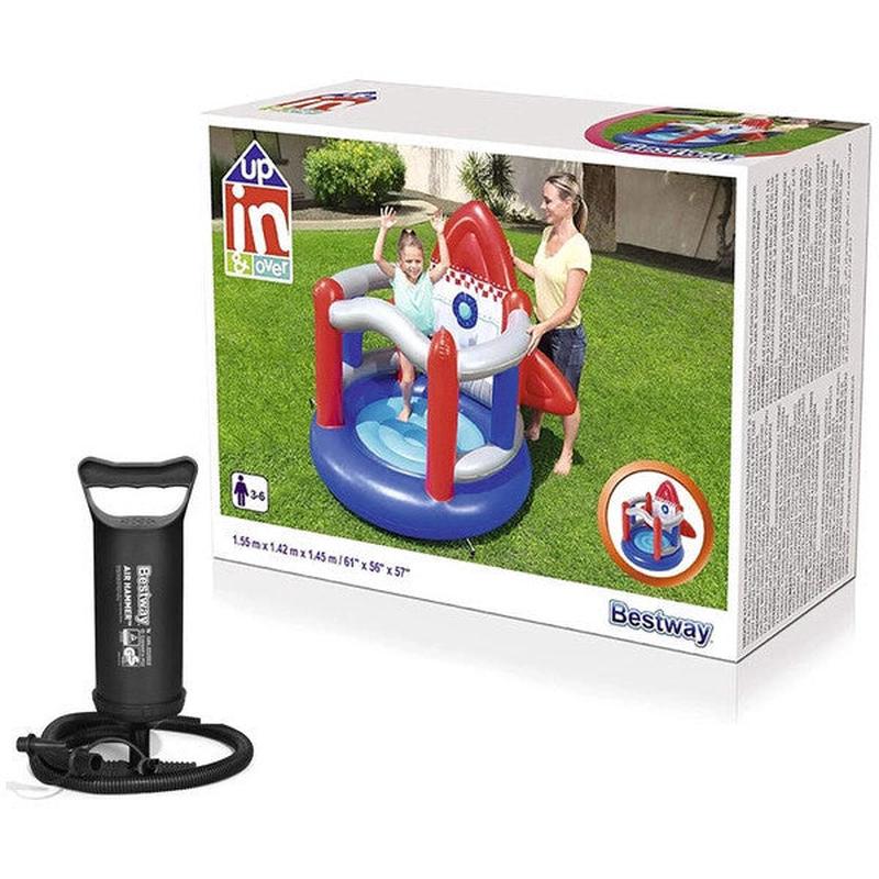 Inflatable Jumping Ball Pool With Pump 155 X 142 X 145 Cm