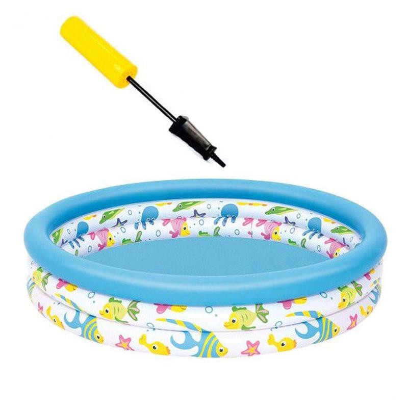 62008 Pump Bestway 51009 Patterned Children's Pool 122X25 Cm