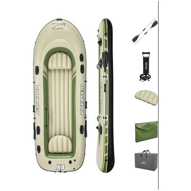Bestway 65156 Voyager 4 Person Inflatable Boat 350*145 Cm
