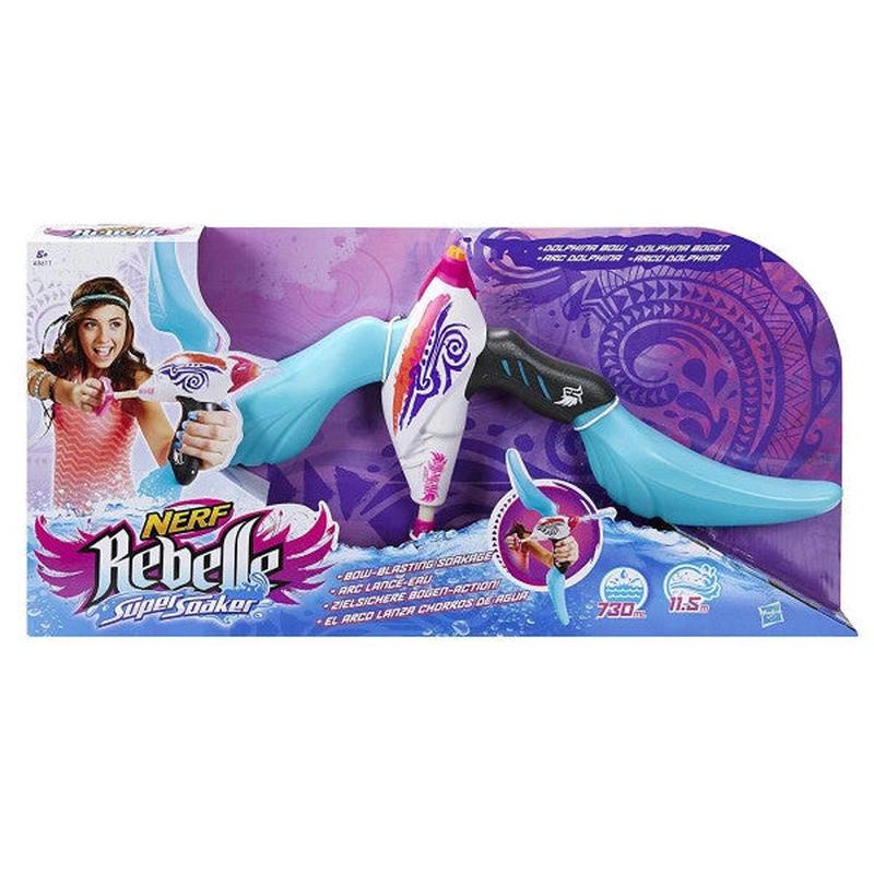 Licensed - Nerf Rebelle Super Soaker Dolphina Bow A5611