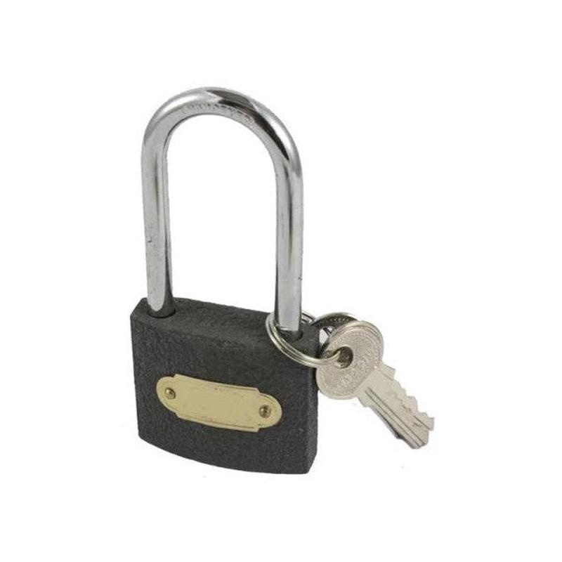 Grey Padlock 32Mm Long Shackle