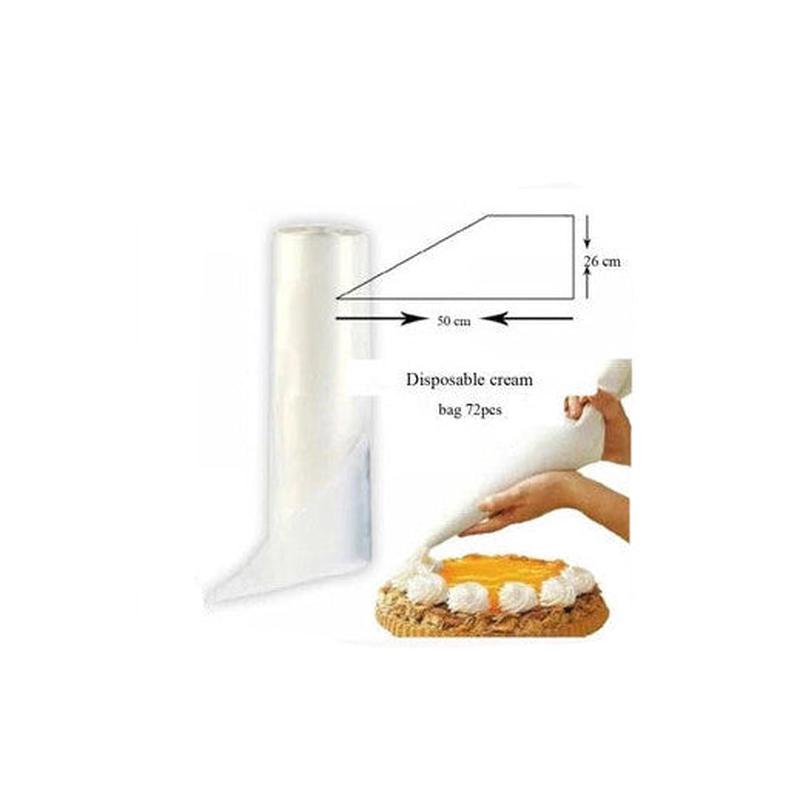 Dr. Gusto Whipped Cream Squeeze Bags 72 Pcs