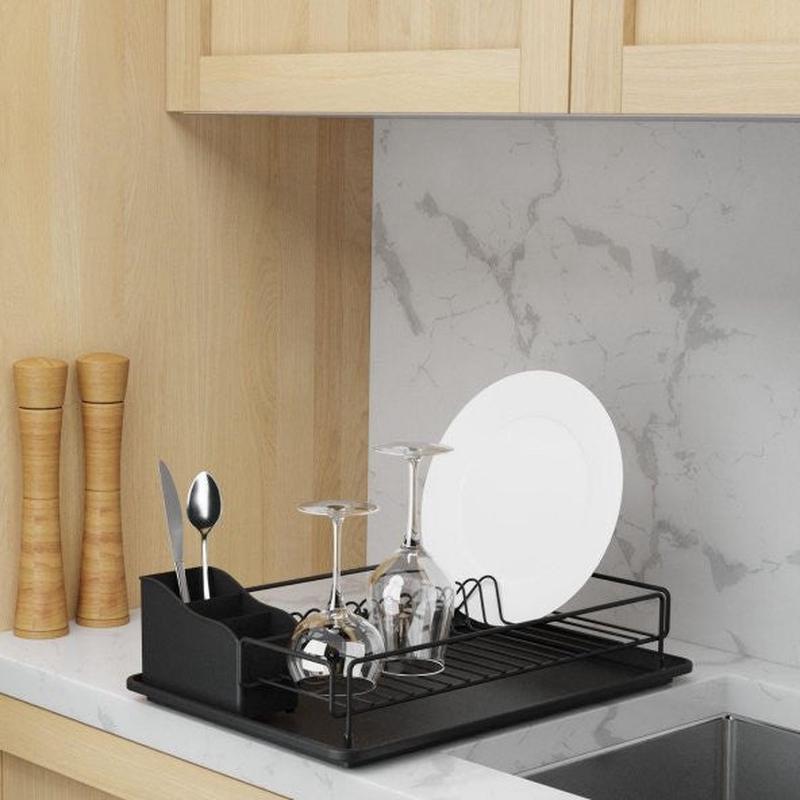 Teknotel Single TEr Plate Rack Dish Rack Matte Black Kb006