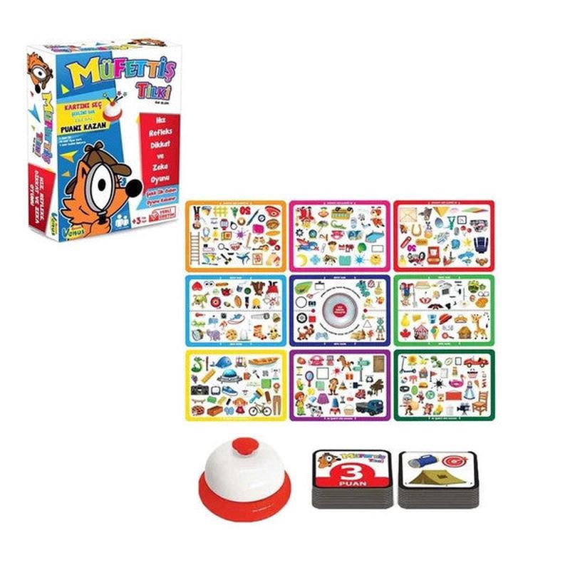 Inspector Fox Game Educational Box Game