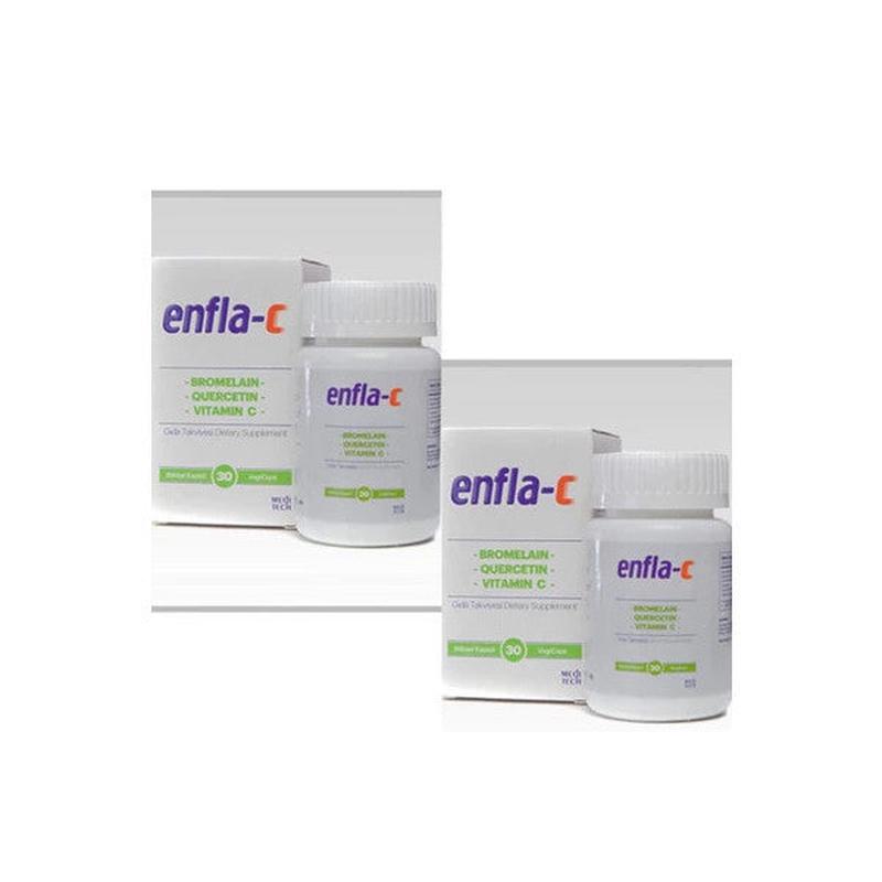 Meditech Enfla-C 30 Capsules X 2 Pieces