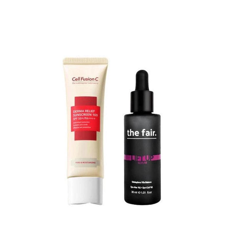The Fair. Multi Vitamin Gel Toner 100 Ml And Firming And Anti-Aging Skin Serum 30 Ml