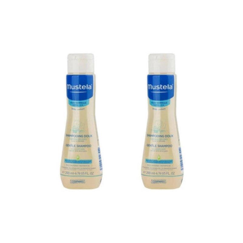 Mustela Gentle Shampoo Chamomile Extract 200 Ml 2 Boxes