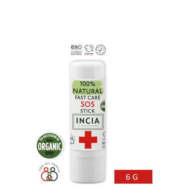 Incia 100% Natural Sauce Stick Instant Soothing Organic Sea Buckthorn Fast Protection Herbal 6 G