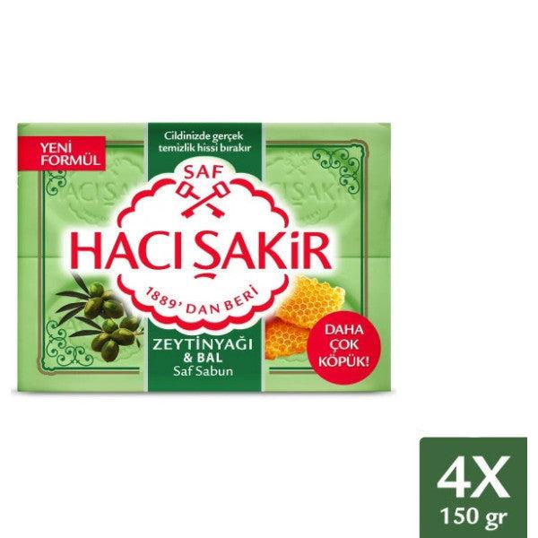 Hac akir Olive Oil & Honey 4X150 Gr Bar Soap