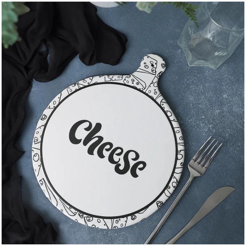 Keramika Keraart Cheese Cheese Presentation Plate 26 Cm 22094