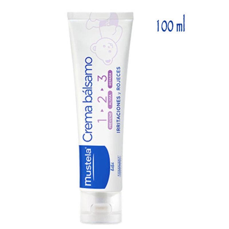 Mustela Vitamin Barrier 1-2-3 Cream 100Ml | Diaper Rash Care Cream