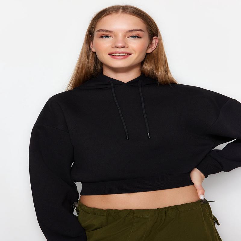 Women's Plain Long Relaxed Sweatshirt