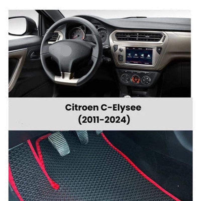 Floor Mats for Citroen-C-Elysee 2011-2024 | Heavy Duty Waterproof Car Mat