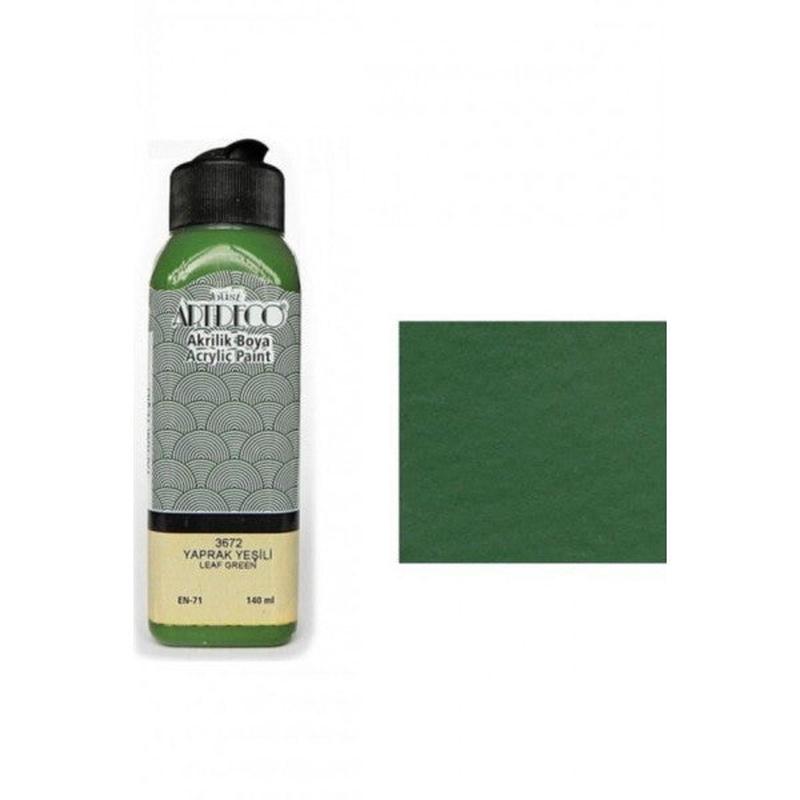 Artdeco Acrylic Paint 140 Ml Leaf Green 070R-3672