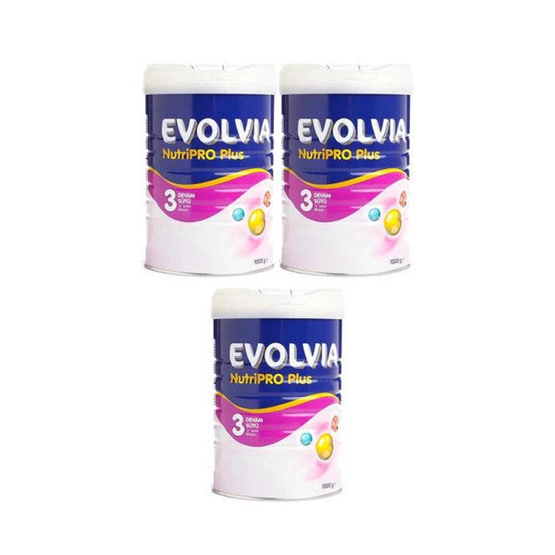 Evolvia Nutripro Plus 3 Baby Food 1000 Gr X 3 Pieces