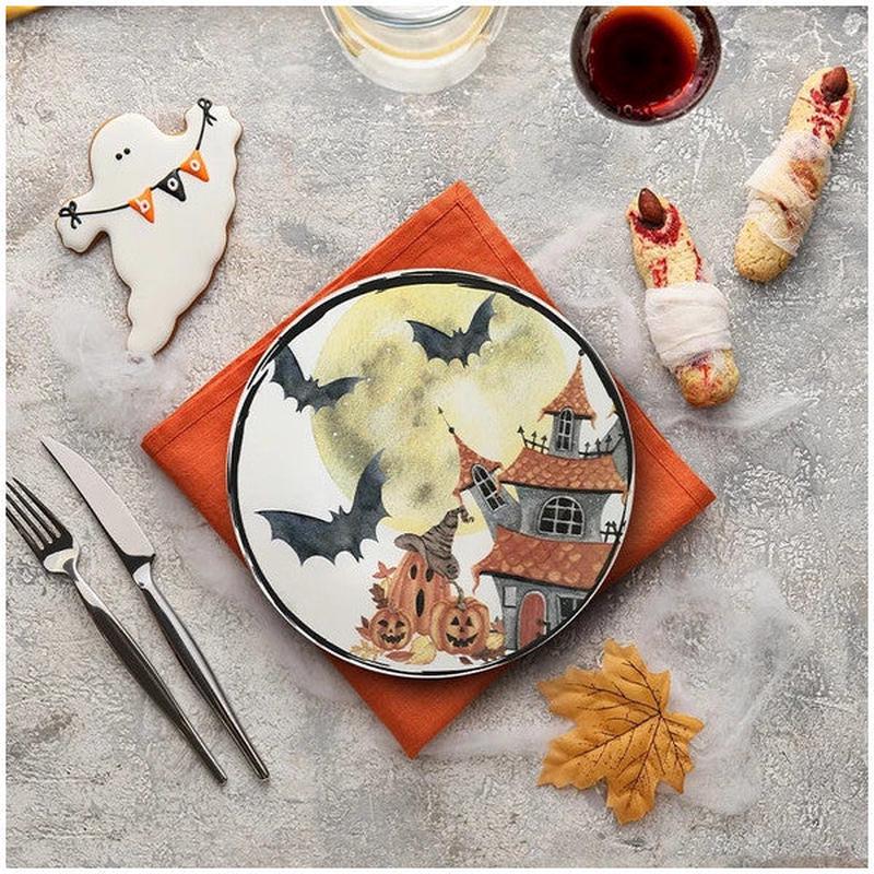 Keramika Keraart Halloween Moon Serving Plate 26 Cm 19947