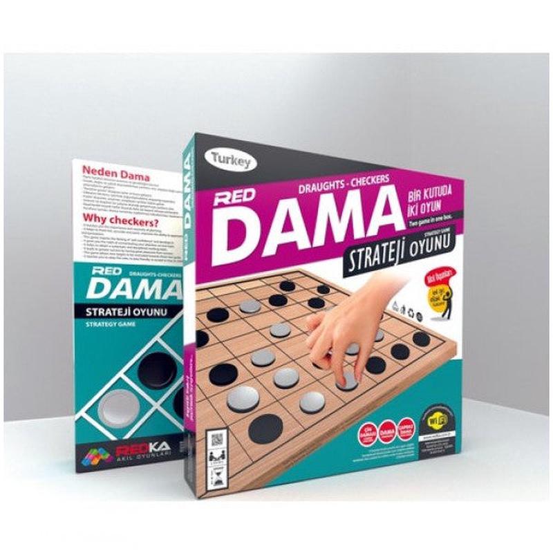 Redka Checkers Mind, Intelligence and Strategy Game, Box Game