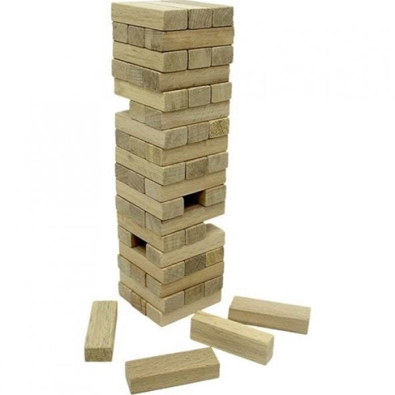 Redka Roll Tower Game 54 Pieces Mind, Intelligence and Strategy Game, Box Game