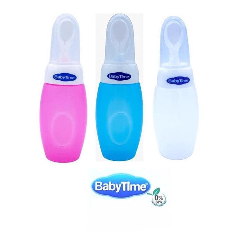 Babytime Bt086 Spoon Bottle - Blue