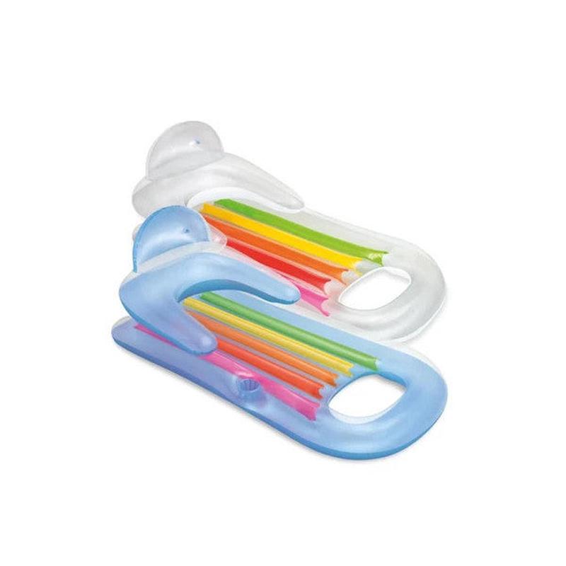 Intex Sultan Inflatable Lounge Chair Bed 160X85 Cm With Cup Holder Idy58802Np