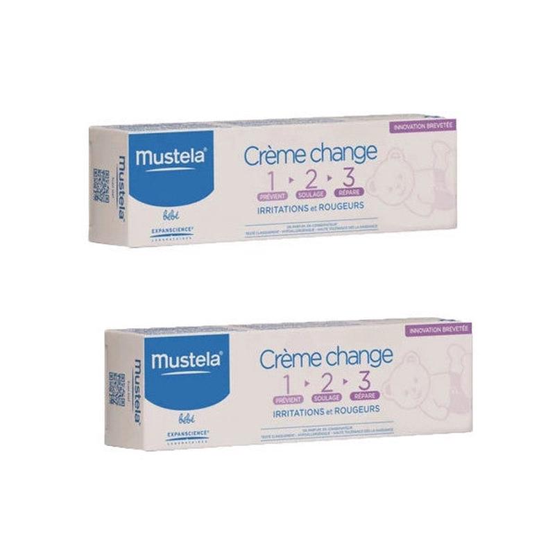 Mustela Vitamin Barrier Cream Tube 100 Ml 2 Pieces