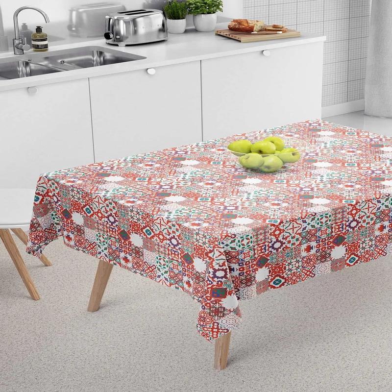 Colorful Ethnic Patterned Tablecloth, Table Cloth, Picnic Cloth