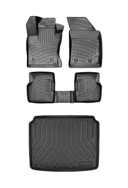 Floor Mats and Trunk Liner for Volkswagen Golf 6 2009-2013 3D Car Mats
