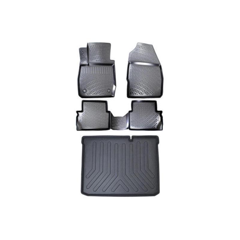 Floor Mats and Cargo Liner for Ford Puma 2020 3D Car Set