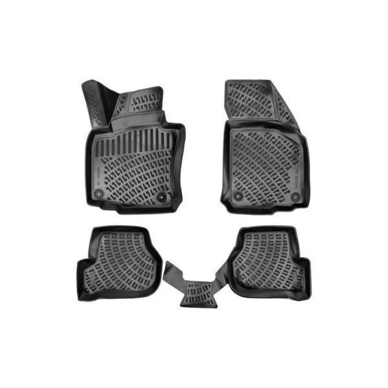 Floor Mats for Volkswagen Jetta 2005-2010 3D Black Mats