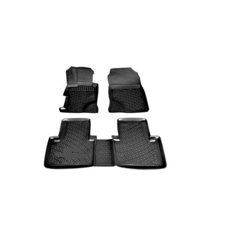 Floor Mats and Cargo Liner for Honda Civic Sedan 2012-2016 3D Black Set