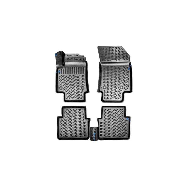Floor Mats and Cargo Liner for Renault Clio 2 2002 Custom 3D