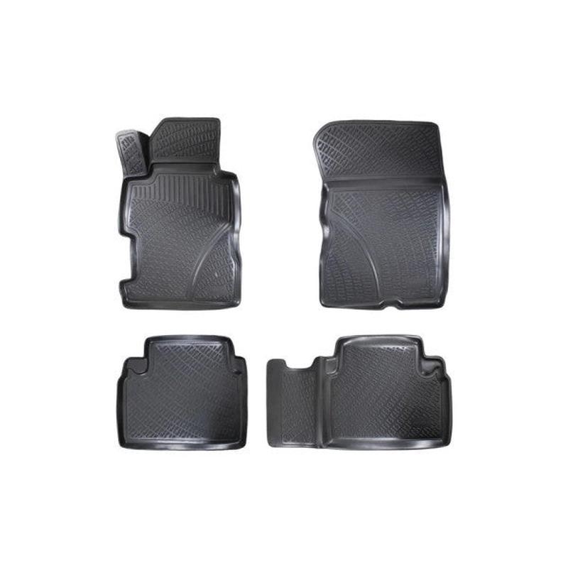 Floor Mats for Honda Civic Sedan 2006-2012 3D Black Mats