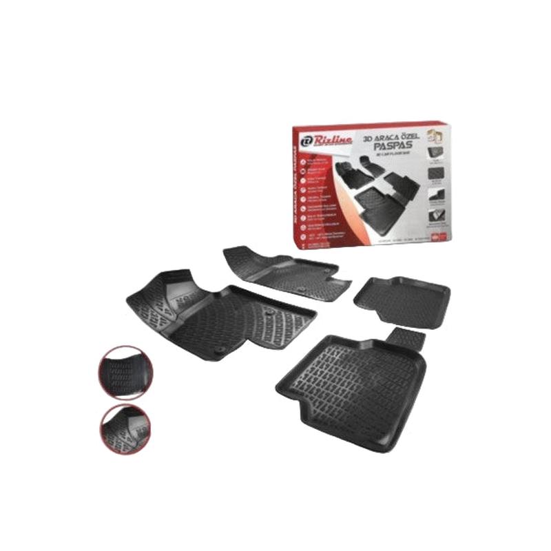 Floor Mats for Renault Clio 4 3D