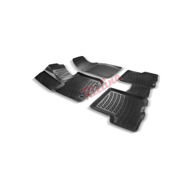 Floor Mats for Renault Clio Symbol 2013 or Newer 3D Black