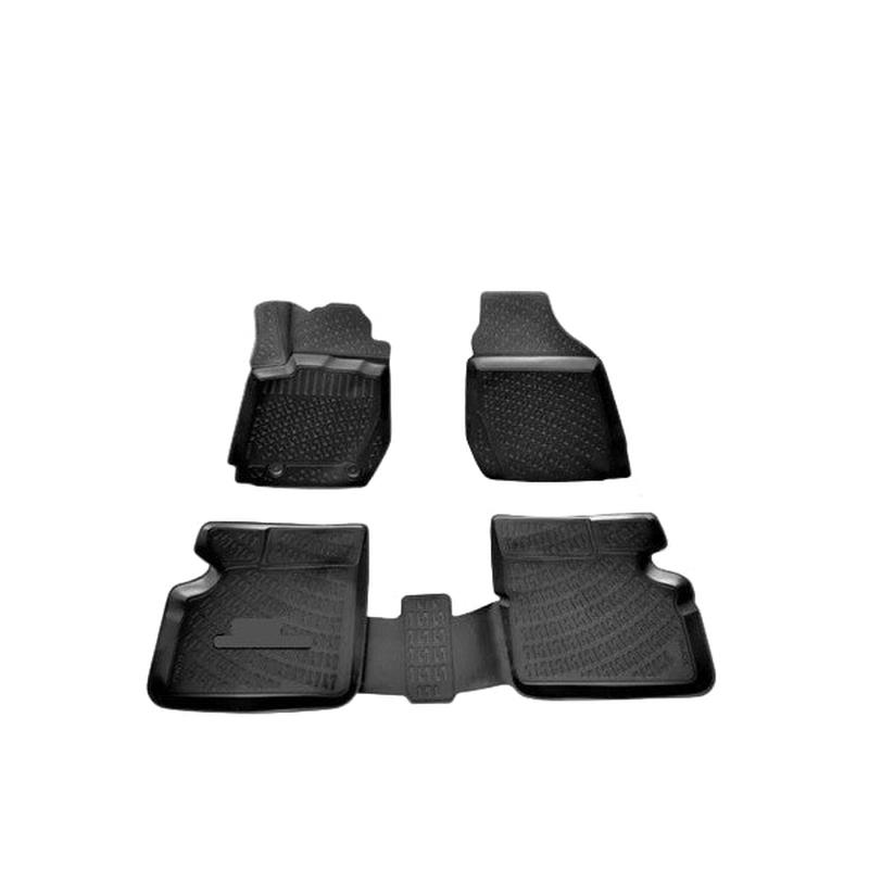 Floor Mats for Toyota Corolla HB 2001-2006 3D Black 4Pcs Set
