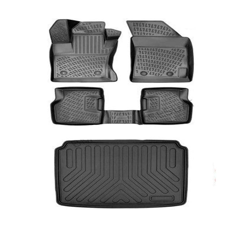 Floor Mats and Cargo Liner for Renault Express Combi 2021 or Newer 3D