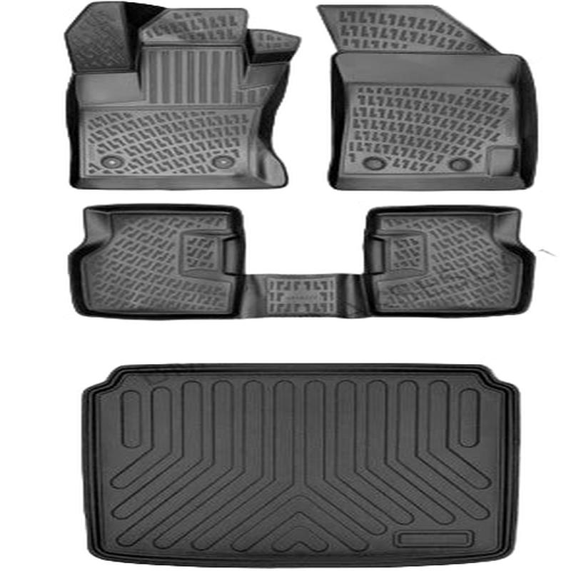 Floor Mats and Cargo Liner for Renault Symbol 2008-2012 Custom 3D