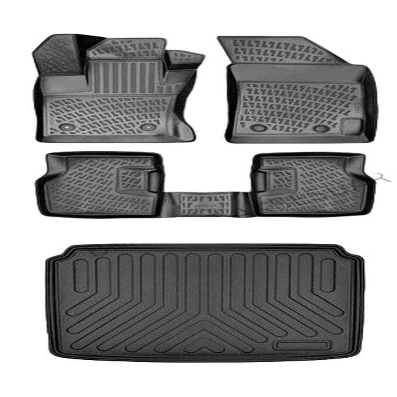 Floor Mats and Cargo Liner for Renault Taliant 2021 or Newer Custom 3D