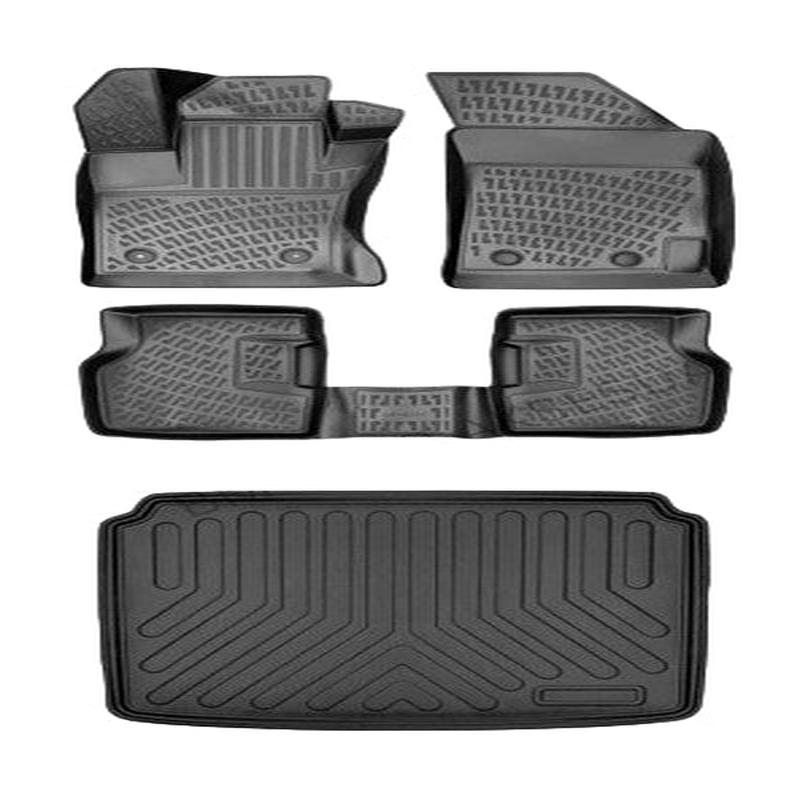 Floor Mats and Cargo Liner for Seat Altea 2004-2015 Custom 3D
