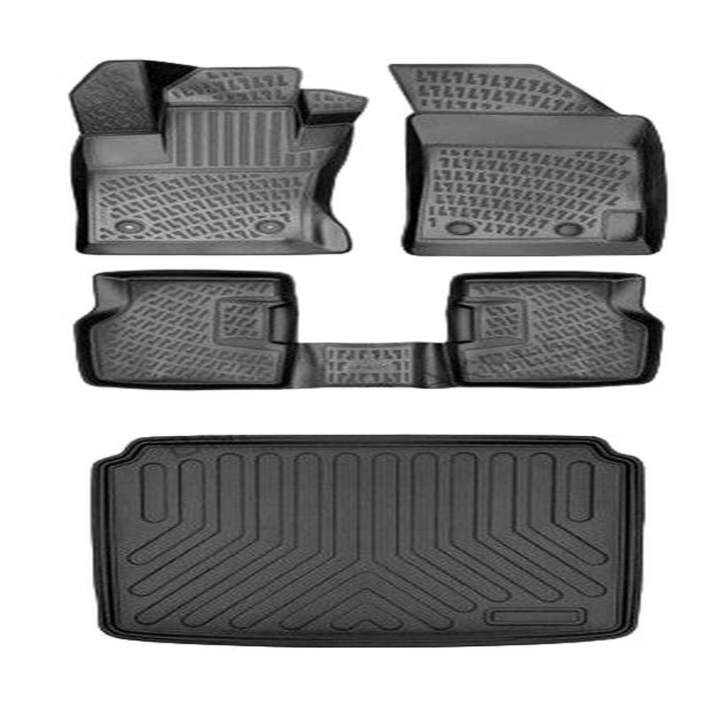 Floor Mats and Cargo Liner for Seat Ateca 4X2 2016 or Newer 3D