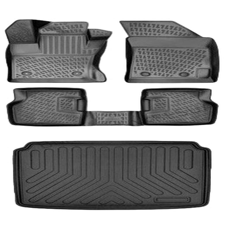 Floor Mats and Cargo Liner for Seat Ateca 4X4 2016 or Newer 3D