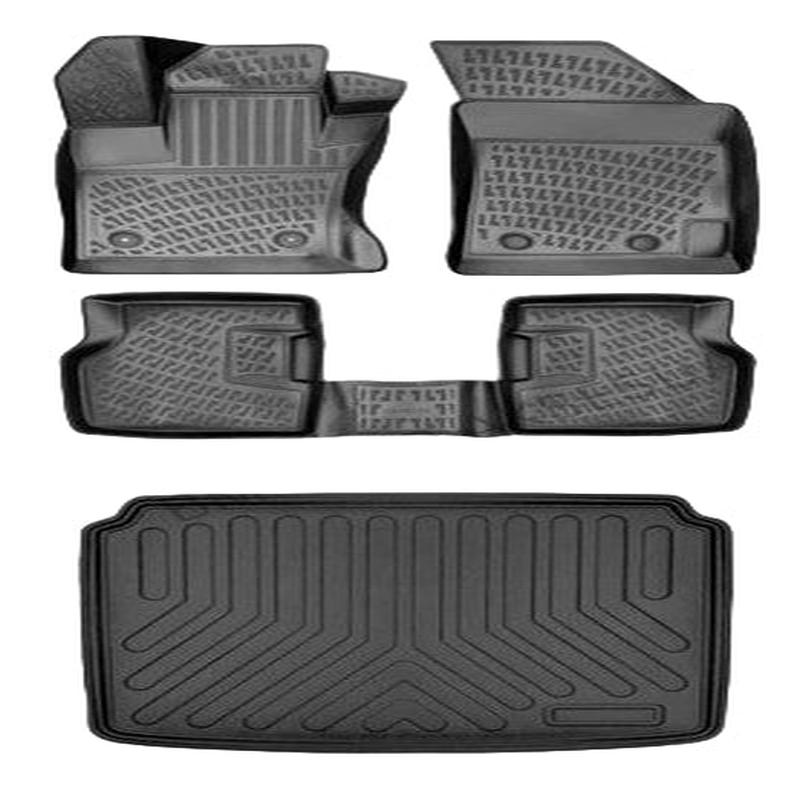 Floor Mats and Cargo Liner for Seat Ibiza 2017-2022 Custom 3D