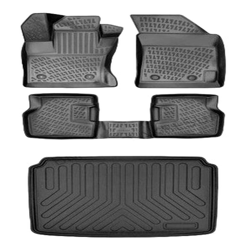 Floor Mats and Cargo Liner for Seat Ibiza Upper 2022 or Newer Custom 3D