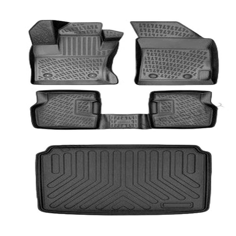 Floor Mats and Cargo Liner for Seat Leon 2012-2020 Custom 3D
