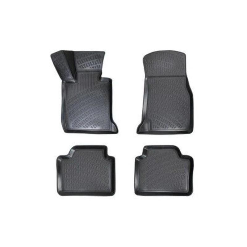 Floor Mats for Bmw 3 Series F30 20122019 3D Black Car Mat