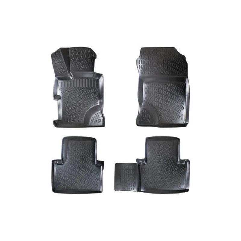 Floor Mats for Honda Civic Sedan 2001-2005 3D Floor Mats Black