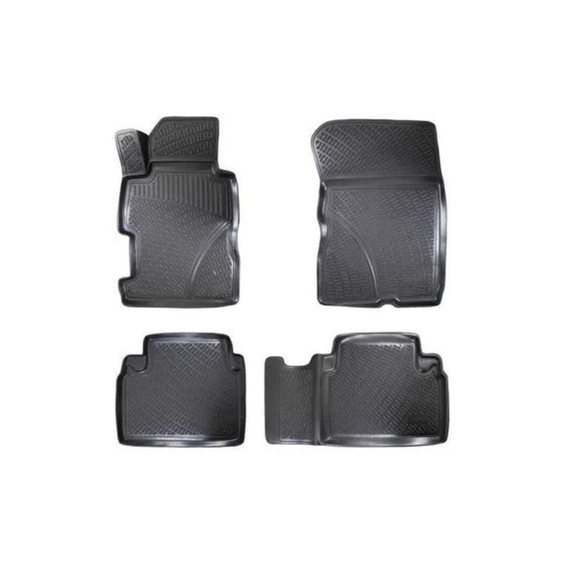 Floor Mats for Honda Civic Sedan 2006-2012 Black 3D Floor Mats