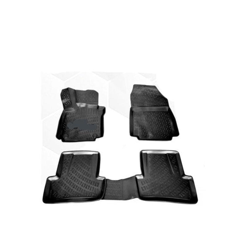 Floor Mats for Renault Clio 4 Station Wagon 2013-2019 4 Pcs Set 3D