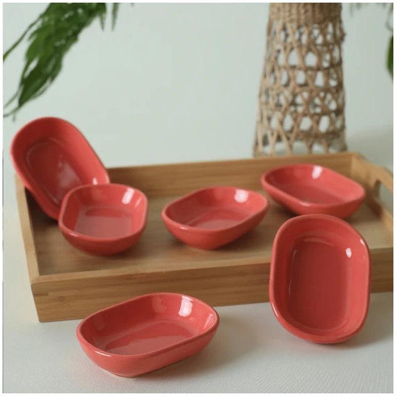 Keramika Pink Noyan Snack Bowl 11 Cm 6 Pieces 552