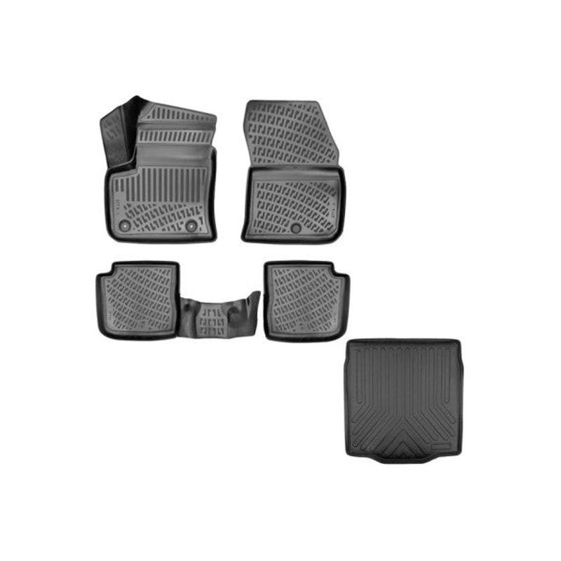 Floor Mats and Cargo Liner for Citron C4X 2023 or Newer Custom Fit 3D